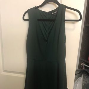 Green Lulu’s dress